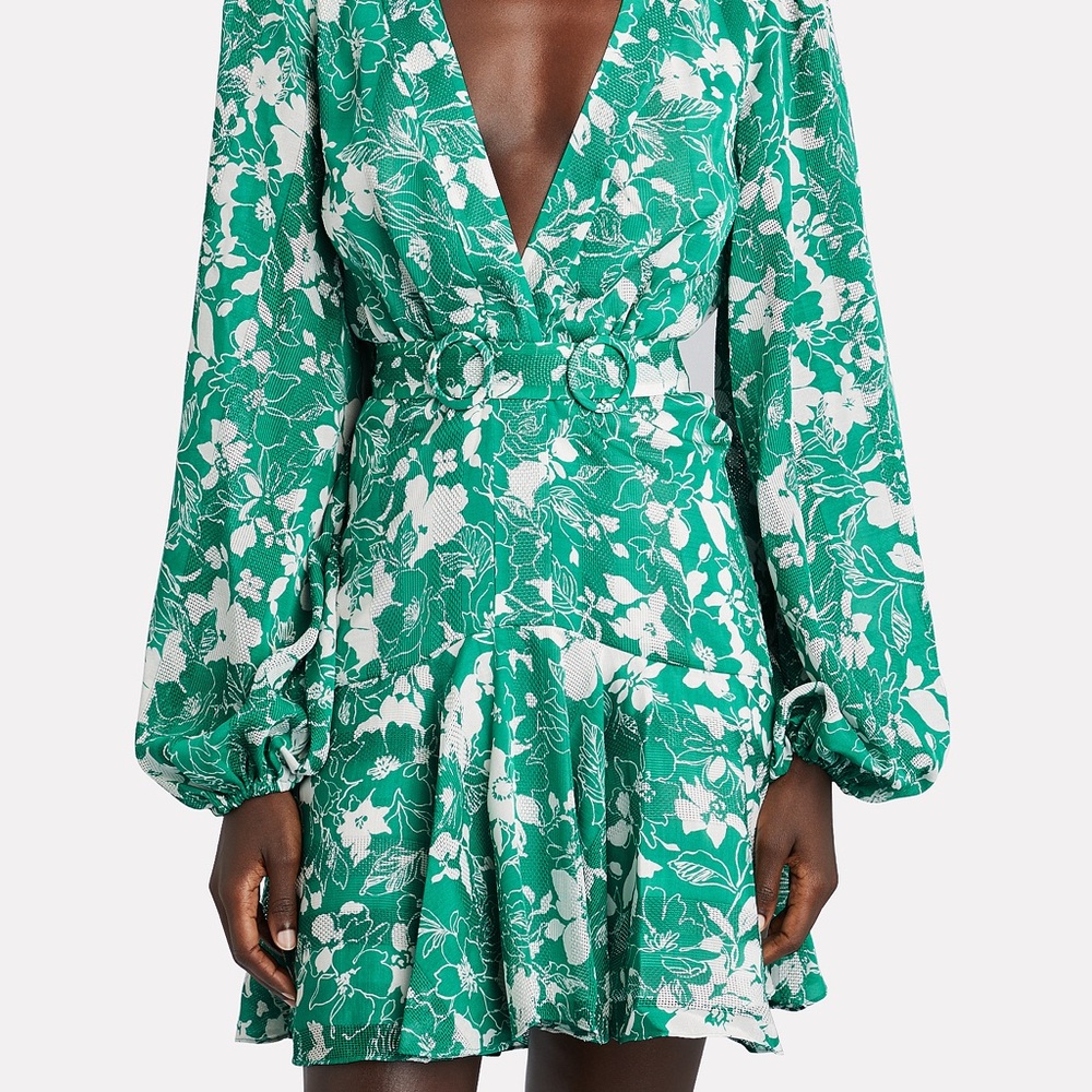 Alexis Neala Floral Mini Dress, size XS. Like new condition